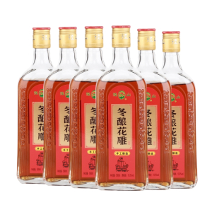 六瓶 径山手工酿造冬酿花雕干型清爽黄酒