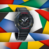 CASIO旗舰店卡西欧手表男新款八角太阳能蓝牙手表男士腕表电子石英表男表GA-B2100