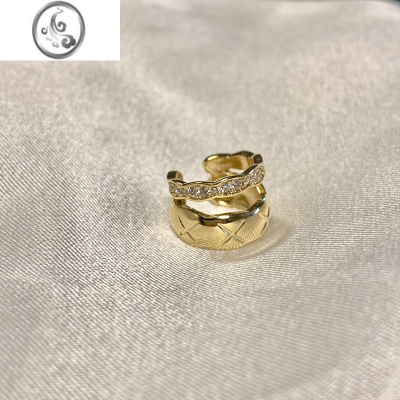 JiMi法式小众无耳洞耳环高级感轻奢气质耳夹耳骨夹耳饰2022年新款潮