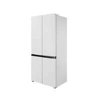 美的流苏白十字对开门冰箱BCD-503WUSPZM(E) 503升变频一级能效干湿分储自动除霜嵌入式设计