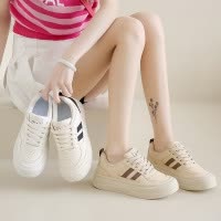2025小白鞋子女春季新款韩版ins女学生休闲运动百搭板鞋街拍