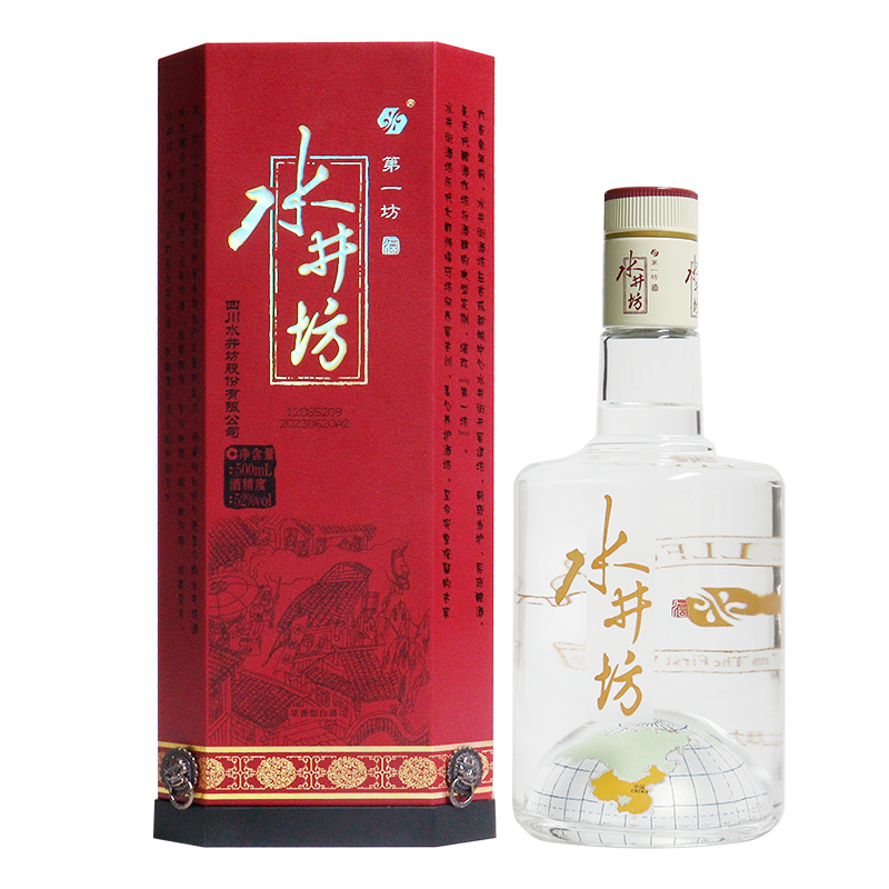 水井坊第一坊商务装52度500ml*1瓶浓香型白酒盒装