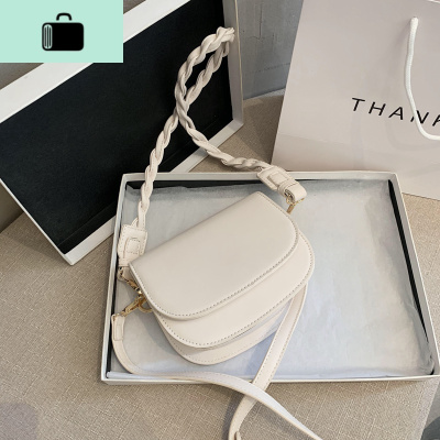 网红上新小包包女包2020夏季新款潮百搭单肩马鞍包简约时尚斜挎包NEW LAKE女斜挎包