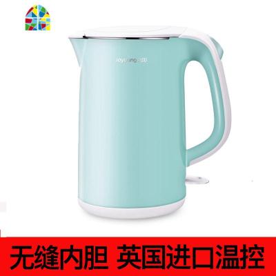 家用电热水壶304不锈钢大容量保温一体自动断电烧水壶开水壶 FENGHOU 蓝色