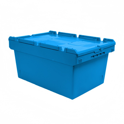 凌迪星带盖整理箱610*400*300mm个