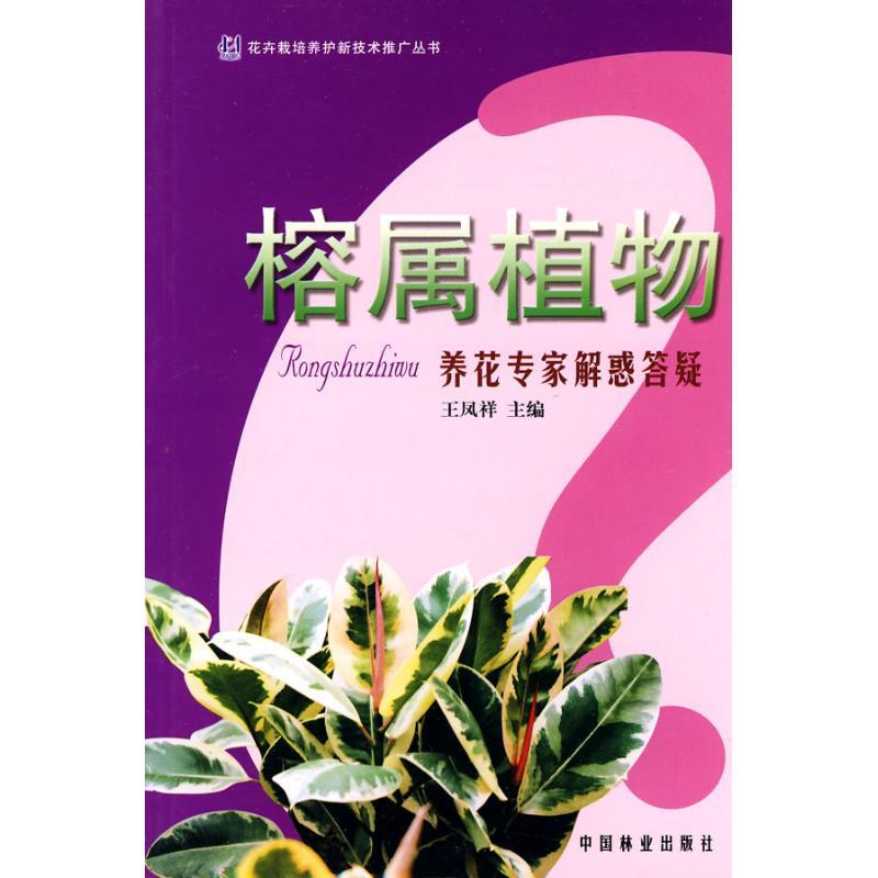 正版新书]榕属植物养花专家解惑答疑/花卉栽培养护新技术推广丛