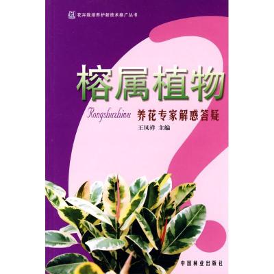 正版新书]榕属植物养花专家解惑答疑/花卉栽培养护新技术推广丛