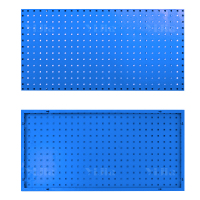 翌嘉YJ4121050 五金方孔洞洞板置物架金属工具挂板壁挂收纳整理挂架 900*450*1.2