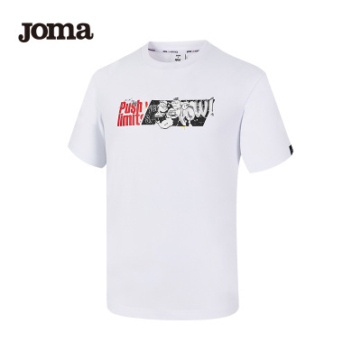 JOMA荷马Popeye大力水手联名款男子纯棉短袖T恤21年夏季运动上衣男装