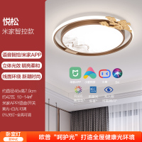 23新品-欧普LED吸顶灯国风山水墨画中日式田园简约卧室书房灯具WS