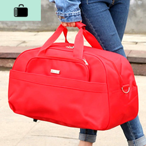 防水尼龙手提旅行包出差旅游大容量男女行李包结婚大红短途旅行袋NEW LAKE男士手提包