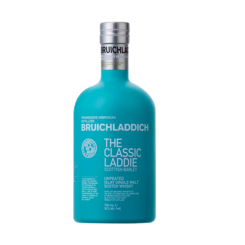 布赫拉迪(bruichladdich)洋酒 麦芽经典苏格兰单一麦芽威士忌 700ml