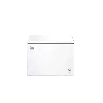 美的BD/BC-145KMC 145升冷藏冷冻转换两用冰柜家用冷柜单温小冰箱 一级能效省电 极地白