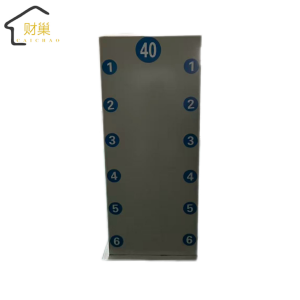 双侧推拉办公柜1900x1000x800 6层/台