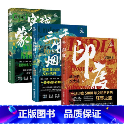 [正版]郭建龙亚洲三部曲:穿越蒙古国+三千佛塔烟云下+印度 漂浮的次大陆(3册)历史文化世界史旅行骑行游记 汴京之围