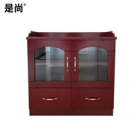 是尚 茶水柜 储物柜餐边柜双门柜 900*400*850mm