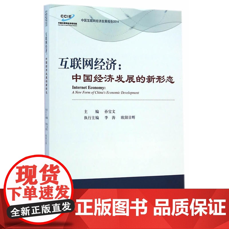 互联网经济:中国经济发展的新形态 孙宝文 经济科学出版社 正版书籍