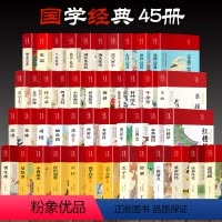 国学经典名著全套 45册 [正版]全45册 精装国学经典 书籍全套完整版原著四书五经论语孟子增广贤文本草纲目白话文言四