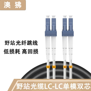 野站光缆拉远光纤跳线 铠装单模双芯7.0 BBU-RRU拉远光缆 (LC-LC)