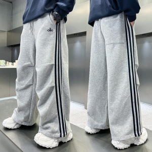 儿童装男童春装裤子春秋款新款春季卫裤运动中大童男孩长裤潮