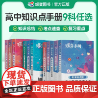 2025蝶变高考正版口袋书-高中数学公式定律及考点突破数学手册数学公式大全高中复习随身小本速记知识大全