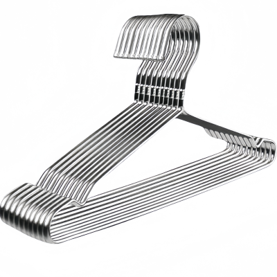 依韵珂不锈钢衣架45cm10个组