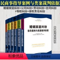 [正版]2023新书 人民法院民商事指导案例与类案裁判依据丛书 全套6册 合同/物权/侵权责任/公司/婚姻家庭/劳动纠