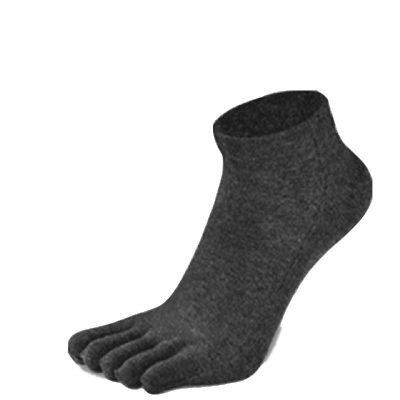 四季棉五指袜男薄款运动短筒低帮后跟袜子吸汗袜五指袜男士威珺
