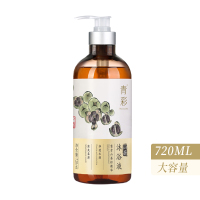 青彩山茶720ml沐浴液 弱酸性沐浴露清洁配方滋润嫩滑家庭装大容量