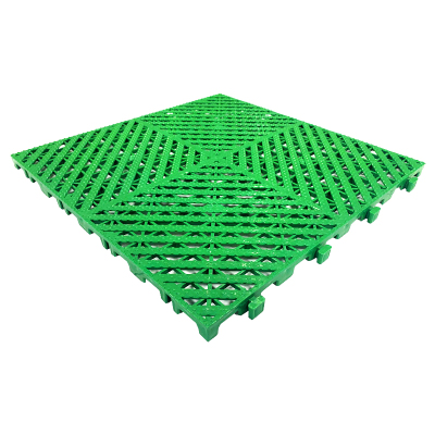 臻远 ZY3121303地格栅塑料拼接地板垫网格垫板 绿色