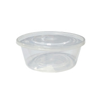 迈新美 一次性圆形餐盒 500ml*450套 1箱