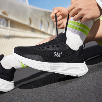 361°男鞋运动鞋新款网面透气轻便跑鞋减震跑步鞋舒适网鞋