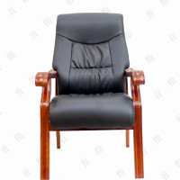 首指办公椅/实木椅/四脚椅/会客椅YF-6131