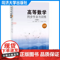 高等数学同步作业与训练(上、下册)(第2版)韩惠蓉 同济大学出版社