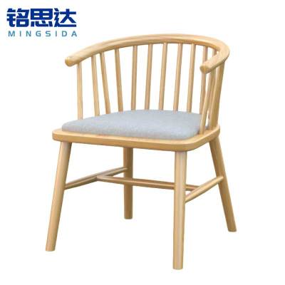 铭思达实木餐椅75cm把