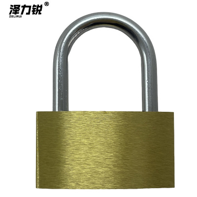 泽力锐 薄型纯铜挂锁(短梁)BRB660 把