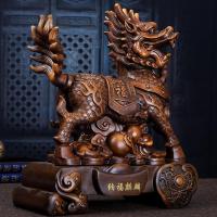 美帮汇木纹摆件大小号一对家居装饰品摆设