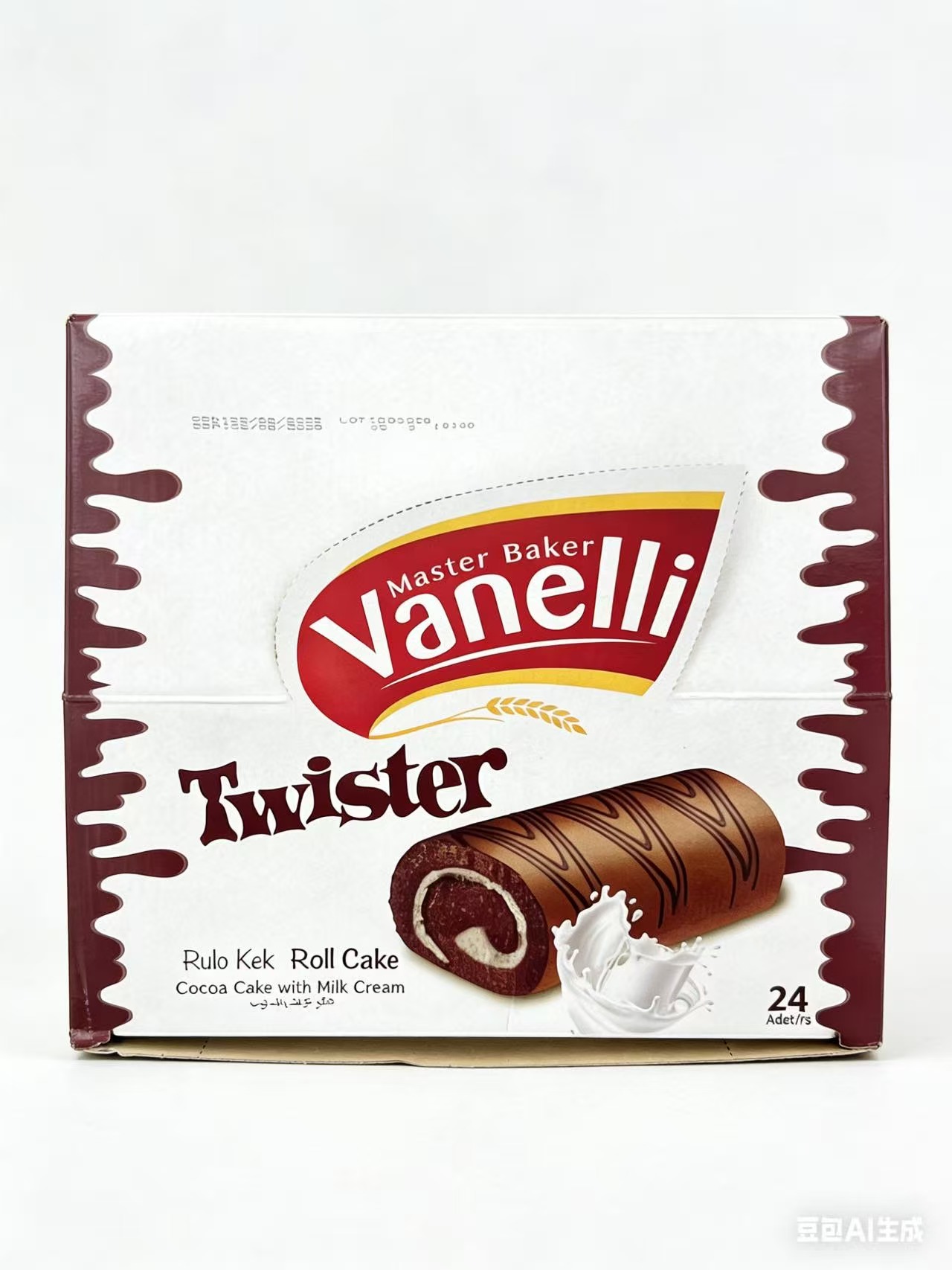 老亚Vanelli巧克力瑞士卷蛋糕糕点