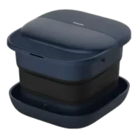 飞利浦(PHILIPS)泡脚桶按摩折叠足浴洗脚盆电动按摩恒温加热洗脚桶 5103F 生日礼物 元旦礼物 年会礼品