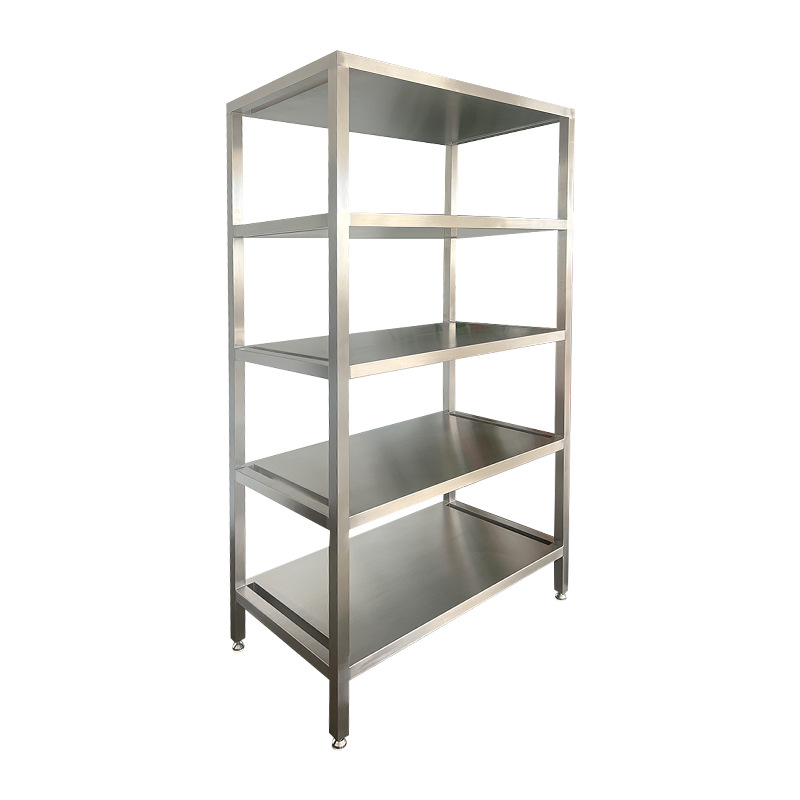 指臣五层不锈钢货架180*60*200cm(300kg)组