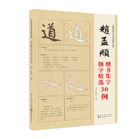 正版新书]中国历代书法名家题字精选-赵孟頫题字精选30例龚莹,