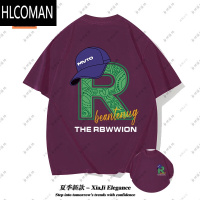 HLCOMANB921男女同款圆领潮流宽松夏季ins衫新款短袖百搭上衣T恤