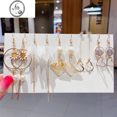 JiMi2023年新款潮耳环女简约气质耳钉网红高级感韩国耳坠耳饰2022