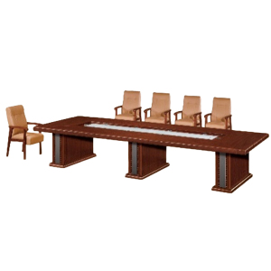 大央会议桌H-5948 4800W*1800D*760H办公家具会议桌长方形大型长桌简约现代会议室洽谈桌