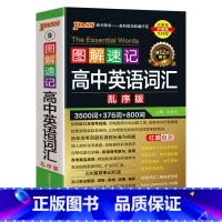 3500词乱序 高中通用 [正版]2025新版图解速记高中英语短语与句型通用版专项训练高一高二高三小本口袋书随身记pas
