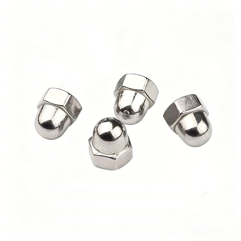 福佳琦 304不锈钢盖形螺母 M6 个