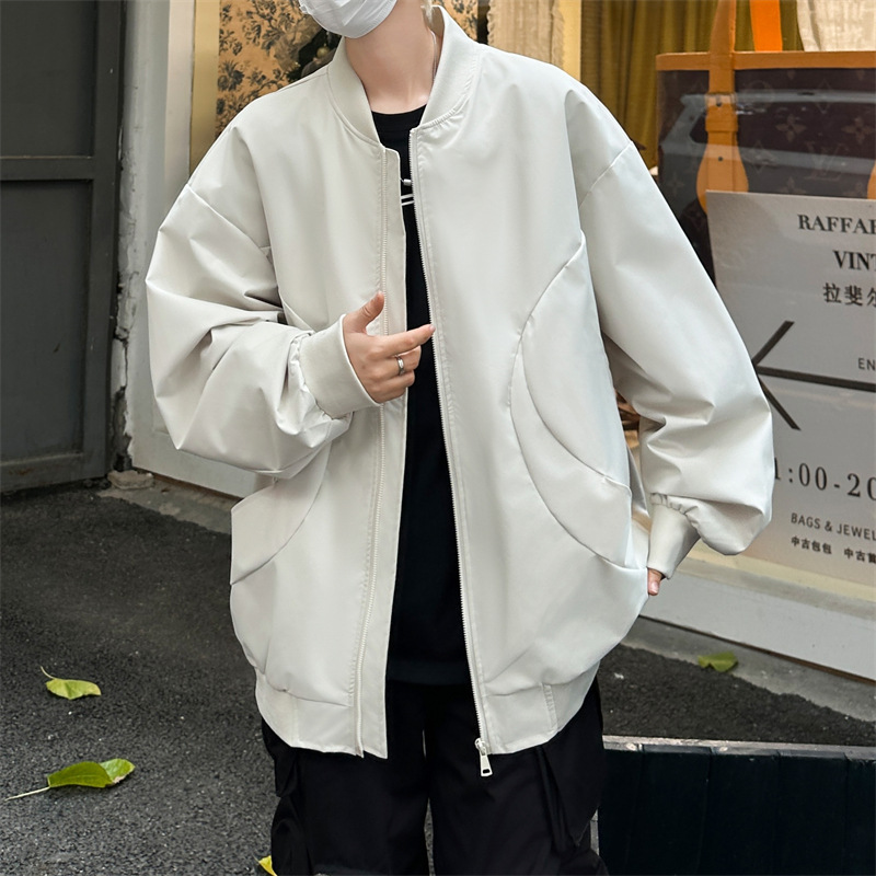 男装飞行员夹克男女同款情侣春秋季美式潮牌工装休闲棒球服外套