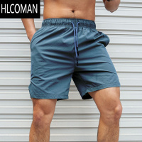 HLCOMAN美式运动健身短裤男休闲宽松速干弹力四分裤夏薄款跑步透气篮球裤
