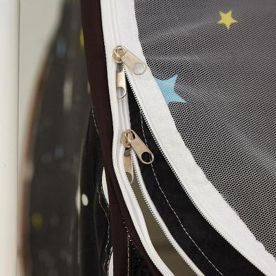 家柏饰(CORATED)学生宿舍床帘免安装蚊帐上铺下铺床幔单人全封闭一体式遮光蒙古包