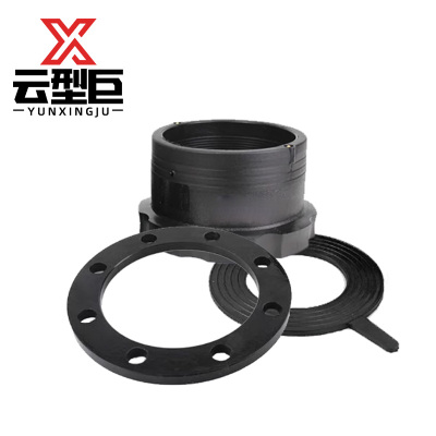 云型巨 PE电熔式法兰根(根+防腐法兰+垫)140mm 套